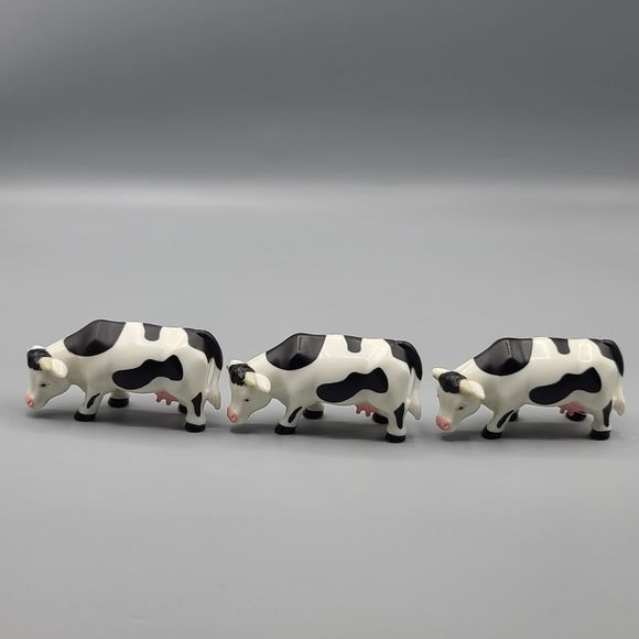 New Ray Toy Plastic Dairy Milking Stations With Cows Lot Of 6 Pieces - Picture 14 of 16